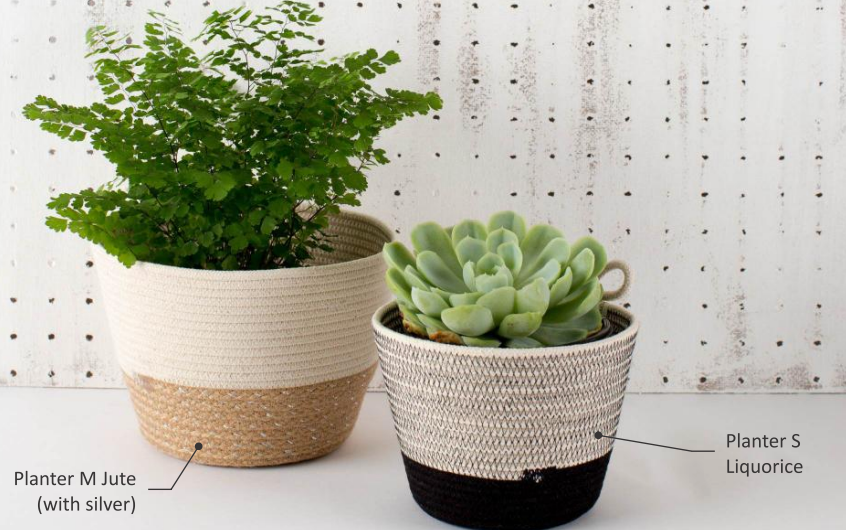 Liquorice Planter Basket