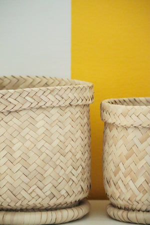 Oak Planter Basket